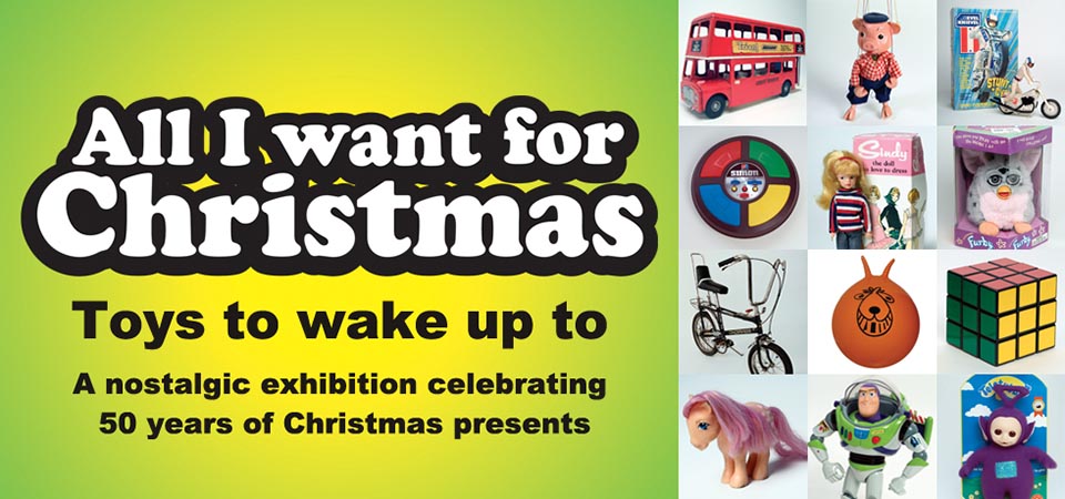 all i want xmas exhibition logo