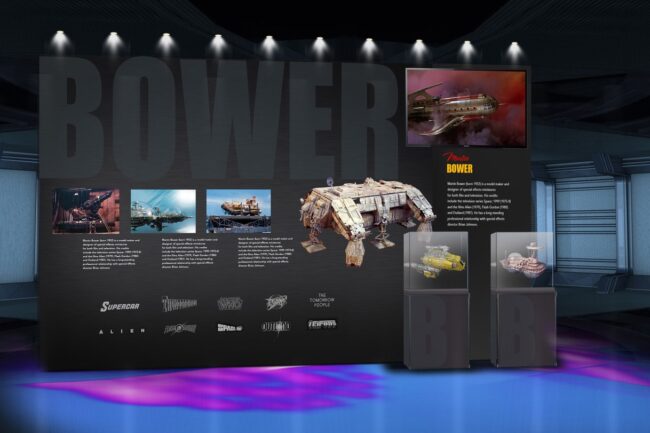 Bower featured model maker at Sci-Fi Encounters Touring Exhibition