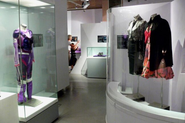 Display at Celebrity Touring exhibition from the Movie Magic